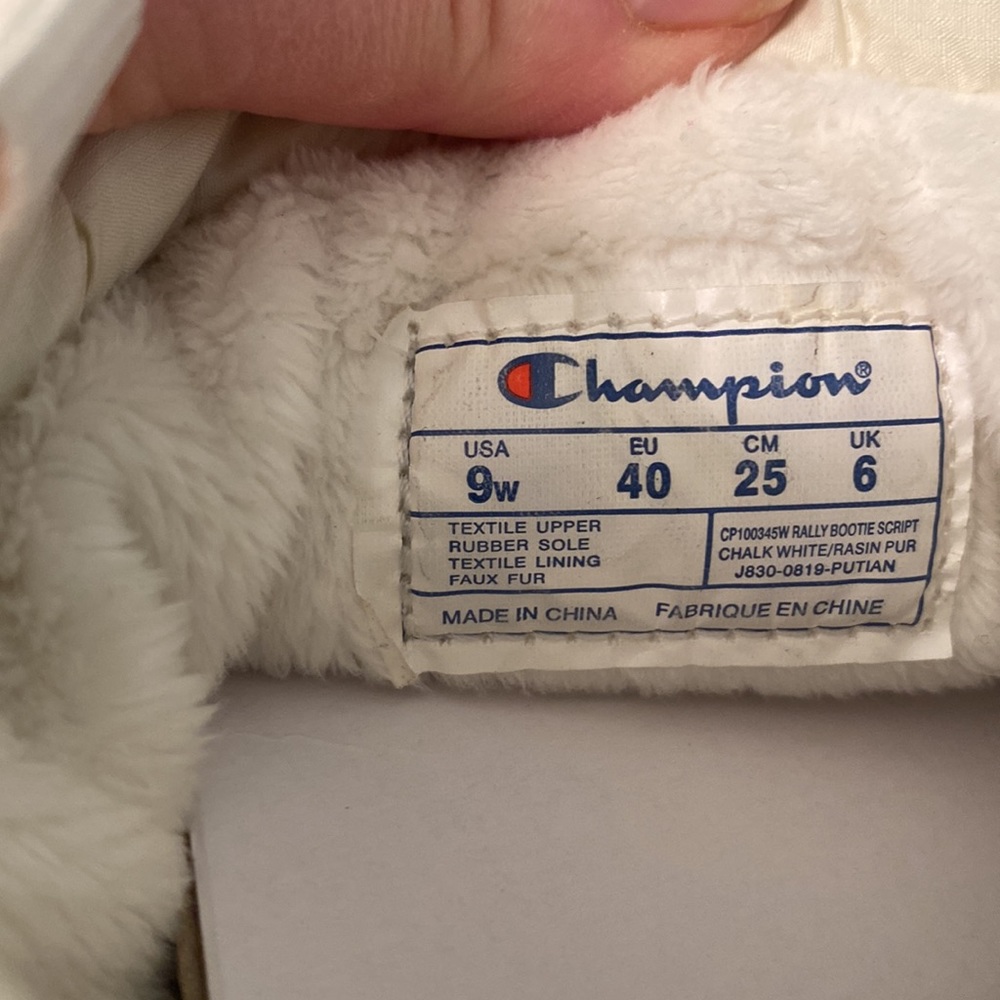 Champion Rally White booties - Picture 13 of 16